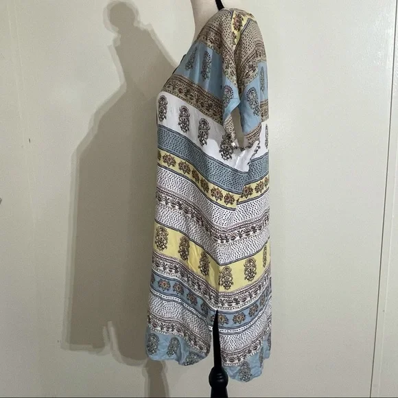 💥SOLD💥 J. Jill Multicolor Floral Print Button Down Top. Women’s size Medium - Picture 4 of 12